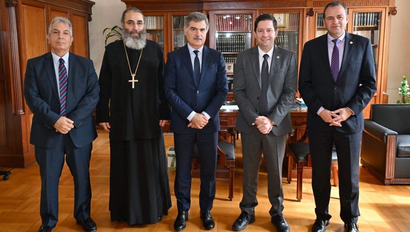 Επίσκεψη αντιπροσωπείας του Πανεπιστημίου Balamand (Λίβανος) στο Εθνικό και Καποδιστριακό Πανεπιστήμιο Αθηνών