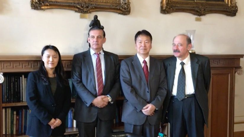 Επίσκεψη του Πρέσβη της Ιαπωνίας, κ. Yasuhiro Shimizu, στο ΕΚΠΑ