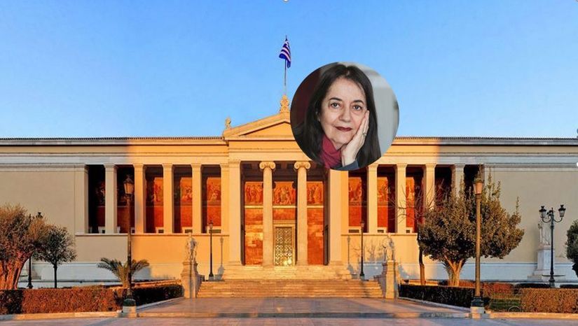 Τελετή αναγόρευσης της διακεκριμένης συνθέτριας Ελένης Καραΐνδρου σε επίτιμη διδάκτορα του Τμήματος Μουσικών Σπουδών της Φιλοσοφικής Σχολής