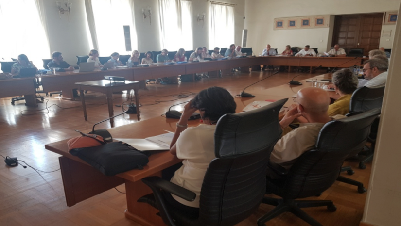 Συνάντηση της Ομοσπονδίας Ευρωπαίων Εκδοτών (Federation of European Publishers, F.E.P.) στην Αίθουσα Συγκλήτου του ΕΚΠΑ