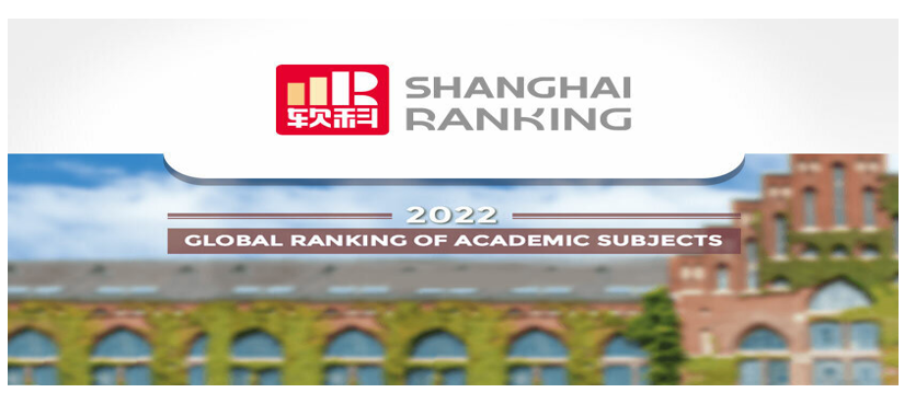 Σημαντικότατες Διακρίσεις για το Εθνικό και Καποδιστριακό Πανεπιστήμιο Αθηνών στους Πίνακες Κατάταξης Shanghai Ranking's Global Ranking of Academic Subjects