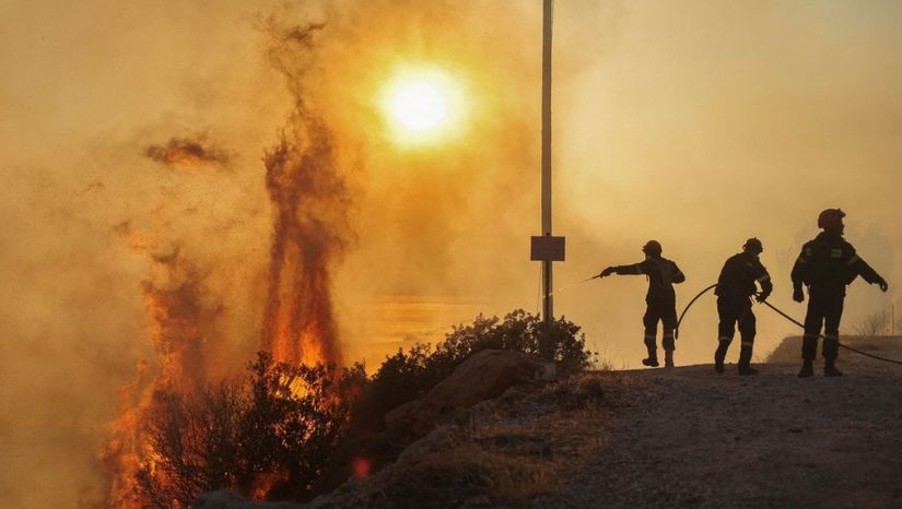 Οι νέες συνθήκες στην Ανατολική Μεσόγειο ενισχύουν τις δασικές πυρκαγιές