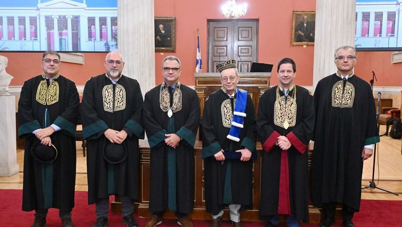 Eπίτιμος διδάκτορας του Τμήματος Μαθηματικών της Σχολής Θετικών Επιστημών του ΕΚΠΑ αναγορεύτηκε ο κ. Jean Michel Bismut, Ακαδημαϊκός, Ομότιμος Καθηγητής Μαθηματικών του Ινστιτούτου Μαθηματικών του Orsay στο Πανεπιστήμιο Paris-Saclay