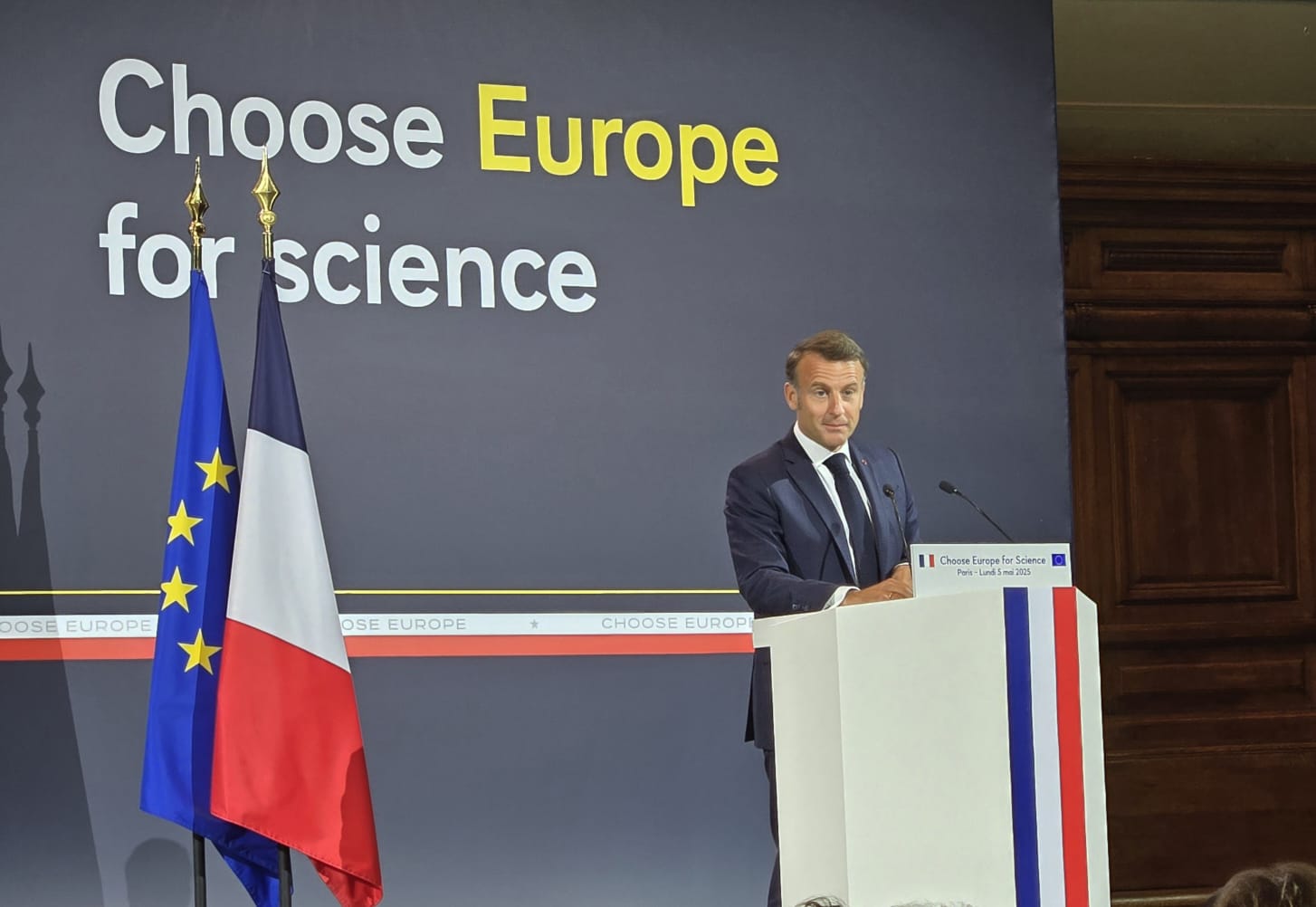 “Choose Europe for Science”: Εκδήλωση Emmanuel Macron και Von der Leyen στο Παρίσι για την προσέλκυση επιστημόνων στην Ευρώπη – Συμμετοχή του Πρύτανη Γεράσιμου Σιάσου